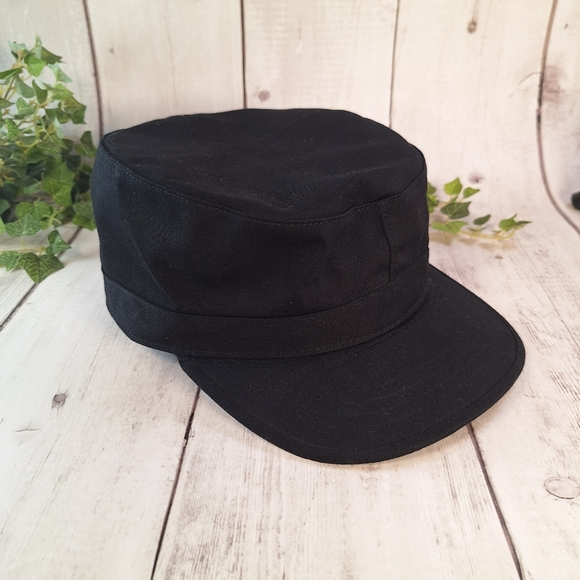 Kbethos Black Cadet Hat, Size Large - Picture 1 of 6